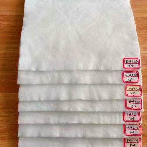 Geotextil no tejido perforado con filamentos