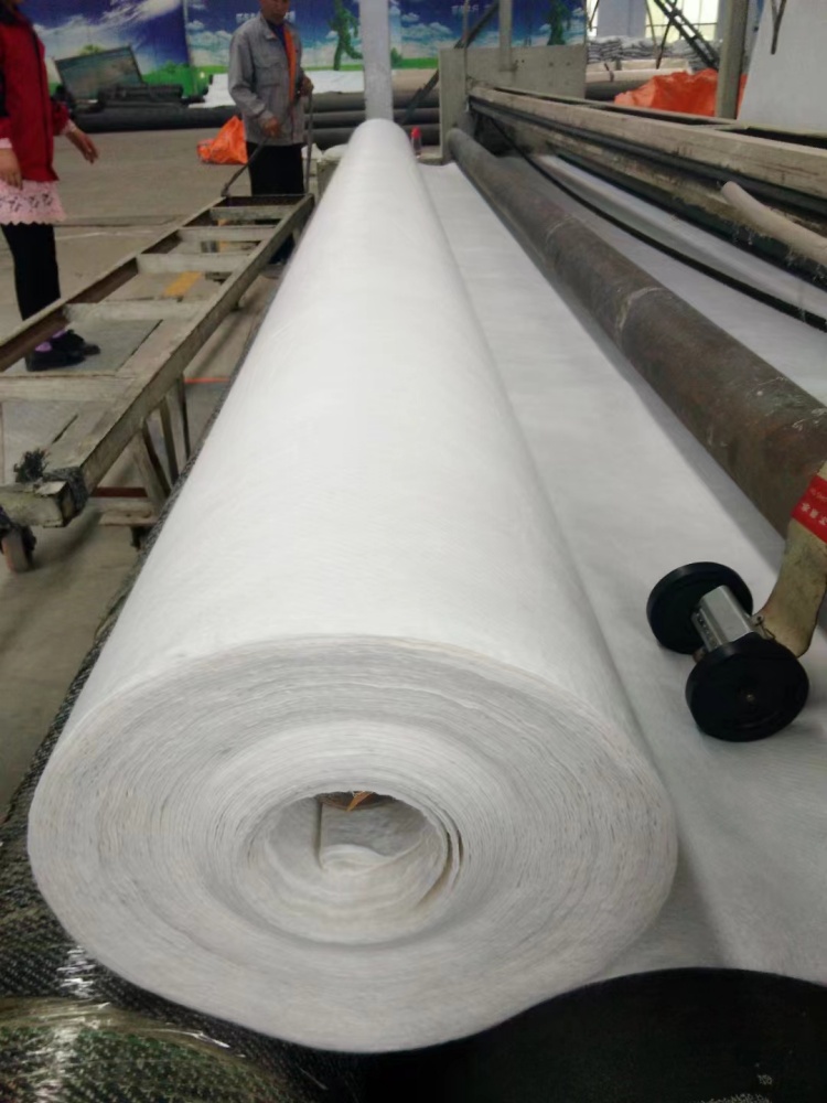 White Nonwoven Geotextile