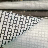 Fiberglass Geogrid Composite Geotextile